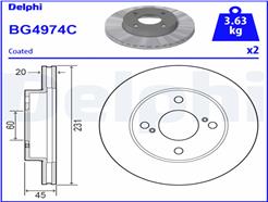 DELPHI BG4974C