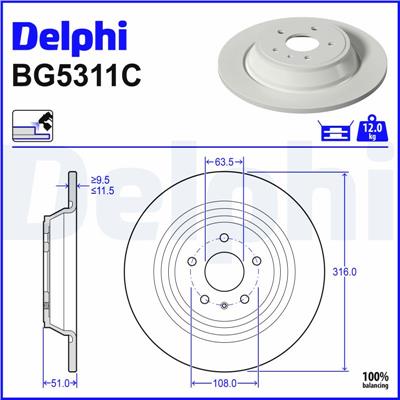 DELPHI BG5311C