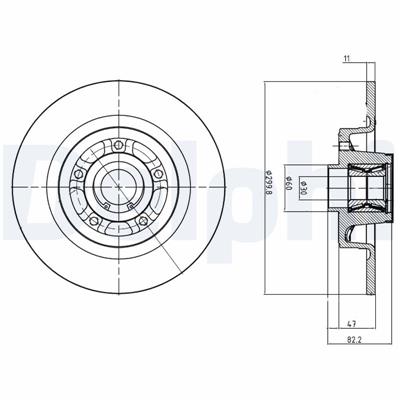 DELPHI BG9023RS EAN: 5012759396254.