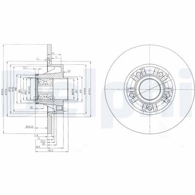 DELPHI BG9031RS EAN: 5012759396339.