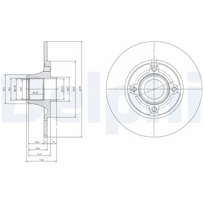 DELPHI BG9033RSC EAN: 5012759531945.