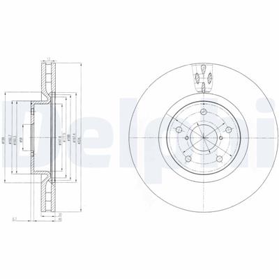 DELPHI BG9055 EAN: 5012759420638.