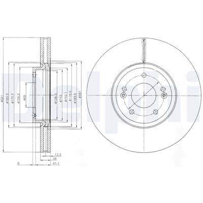 DELPHI BG9056C EAN: 5012759983287.