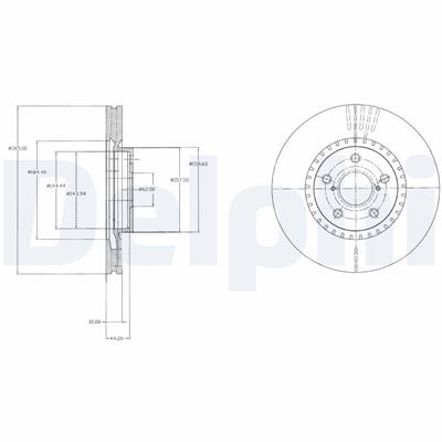 DELPHI BG9074 EAN: 5012759448373.