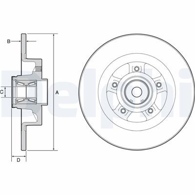 DELPHI BG9115RS EAN: 5012759503898.
