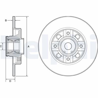 DELPHI BG9116RS EAN: 5012759503904.