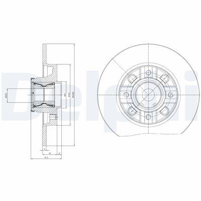 DELPHI BG9116RSC EAN: 5012759533437.