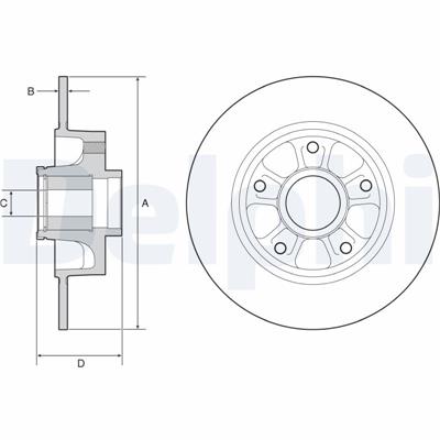 DELPHI BG9230RSC EAN: 5012759996867.