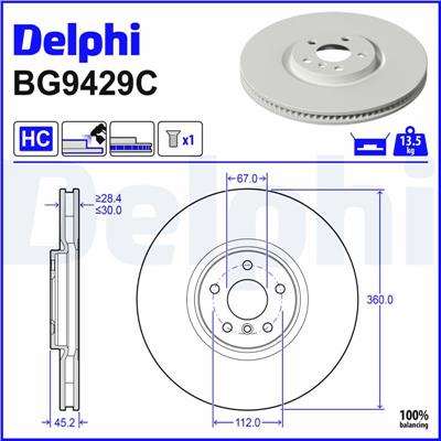 DELPHI BG9429C