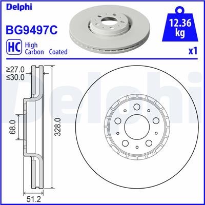 DELPHI BG9497C EAN: 5012759581346.