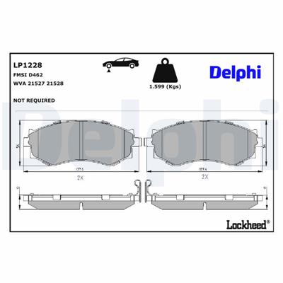 DELPHI LP1228 EAN: 5012759067420.