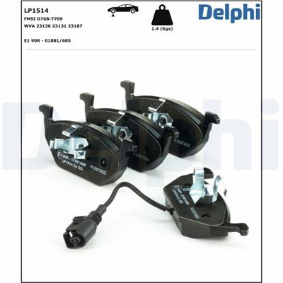 DELPHI LP1514 EAN: 5012759107225.
