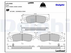 DELPHI LP1560