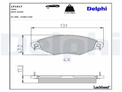 DELPHI LP1617