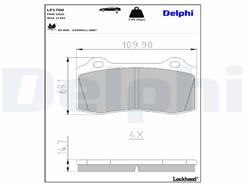 DELPHI LP1700
