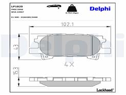 DELPHI LP1820