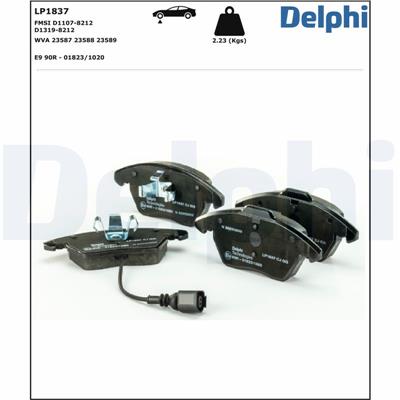 DELPHI LP1837 EAN: 5012759248294.