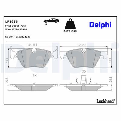 DELPHI LP1956 EAN: 5012759395332.