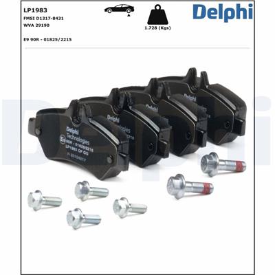 DELPHI LP1983 EAN: 5012759406663.