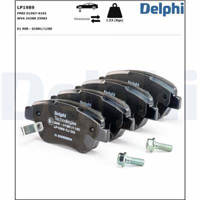 DELPHI LP1989 EAN: 5012759398821.
