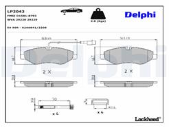 DELPHI LP2043