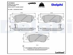 DELPHI LP2062