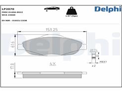 DELPHI LP2070