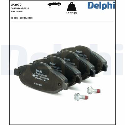 DELPHI LP2070 EAN: 5012759426876.