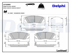 DELPHI LP2080