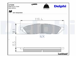 DELPHI LP208