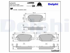 DELPHI LP2475