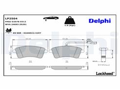 DELPHI LP2504