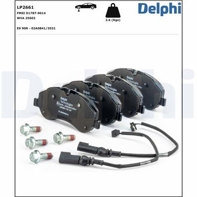 DELPHI LP2661 EAN: 5012759507476.