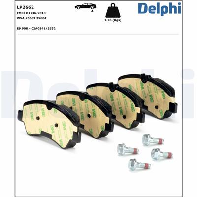 DELPHI LP2662 EAN: 5012759507506.
