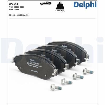 DELPHI LP3143 EAN: 5012759532645.