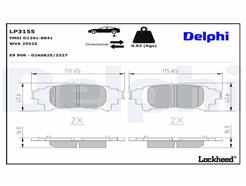 DELPHI LP3155
