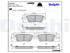 DELPHI LP3404