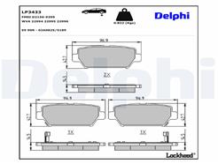 DELPHI LP3433