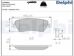 DELPHI LP3551