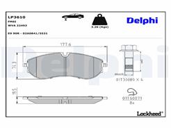 DELPHI LP3610