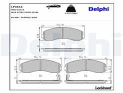 DELPHI LP3616
