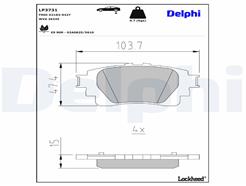 DELPHI LP3731