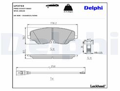 DELPHI LP3733