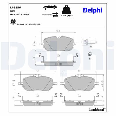 DELPHI LP3856
