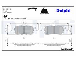 DELPHI LP3876