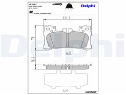 DELPHI LP3967