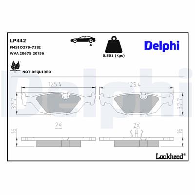DELPHI LP442 EAN: 5012759301920.