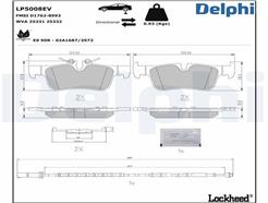 DELPHI LP5008EV