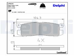 DELPHI LP624