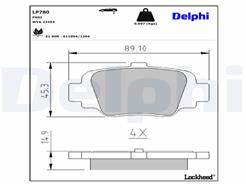 DELPHI LP780